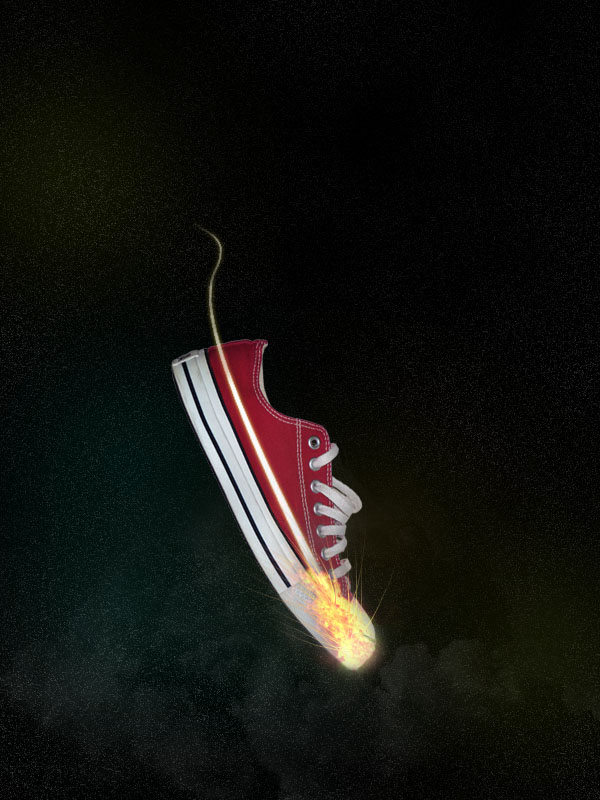 Design a Stunning Sneaker Advert image 19