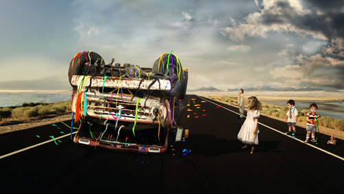 Making of 'Color Combustion' a Photo Manipulation Tutorial: Final Result