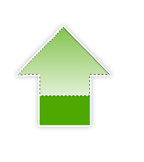 Arrow style Logo Gimp image 18