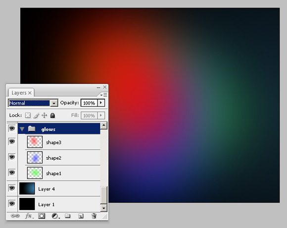 Striking Text Effect Using Glows and Blends image 2