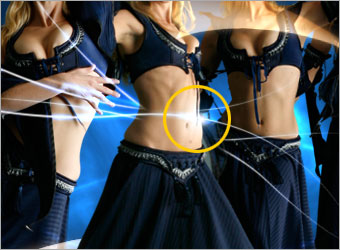 Create Energy Lines around a Dancer image 16