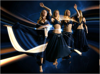 Create Energy Lines around a Dancer image 19