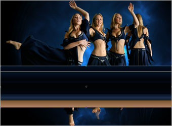Create Energy Lines around a Dancer image 8