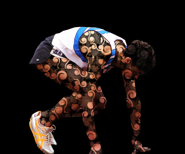 Design a Futuristic Athlete Graphic image 18