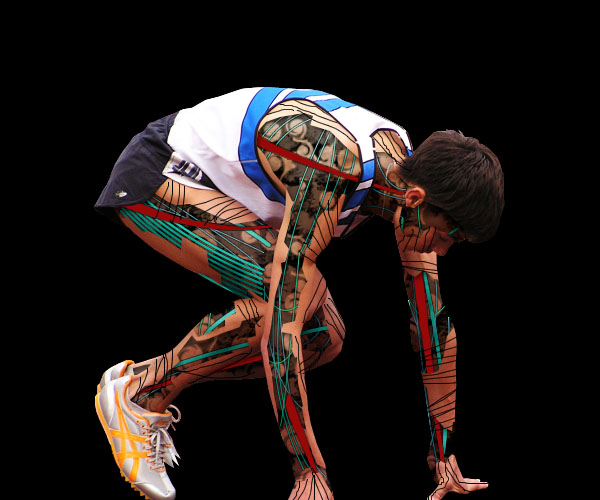 Design a Futuristic Athlete Graphic image 30