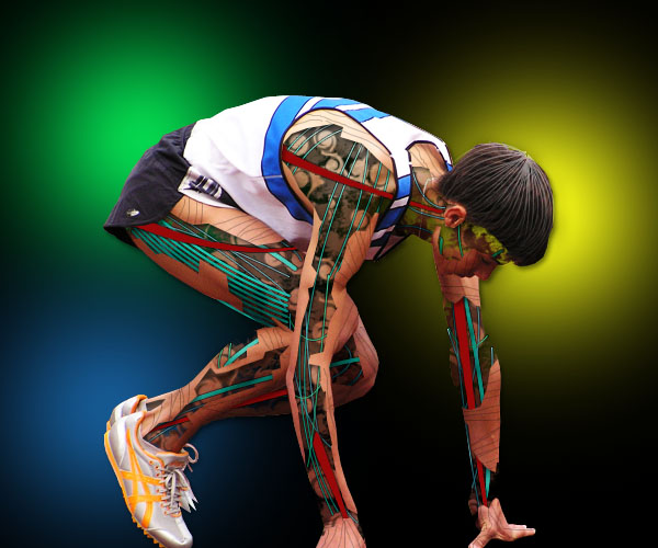 Design a Futuristic Athlete Graphic image 34