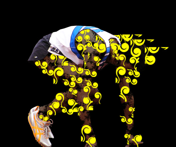 Design a Futuristic Athlete Graphic image 12