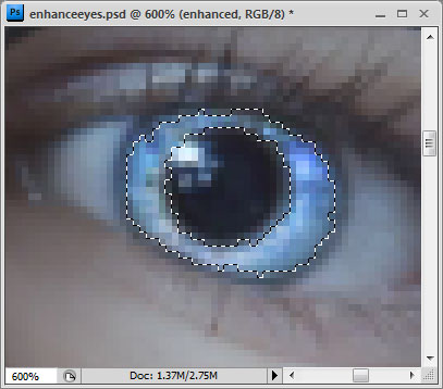 Enhancing Eyes in a Photo image 7