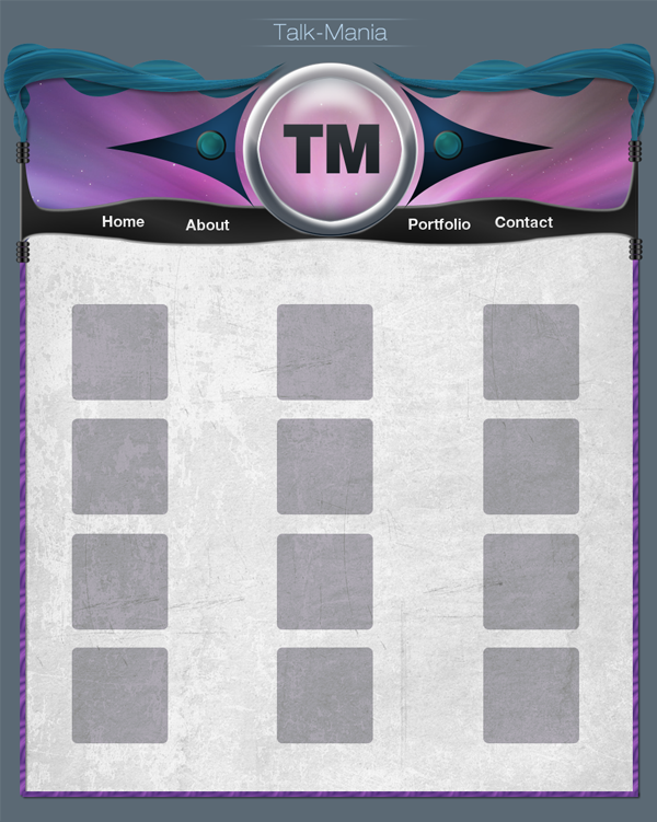 Create a Modern Layout in Photoshop Tutorial: Final Result