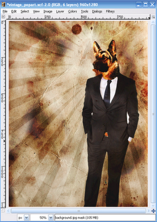 Create a Worn Vintage Pop Art Design image 10