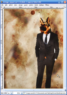 Create a Worn Vintage Pop Art Design image 8