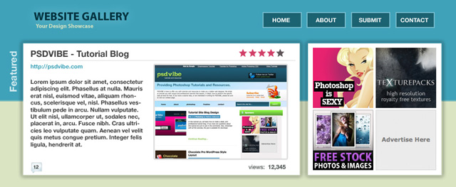 Website Gallery Layout Design image 12