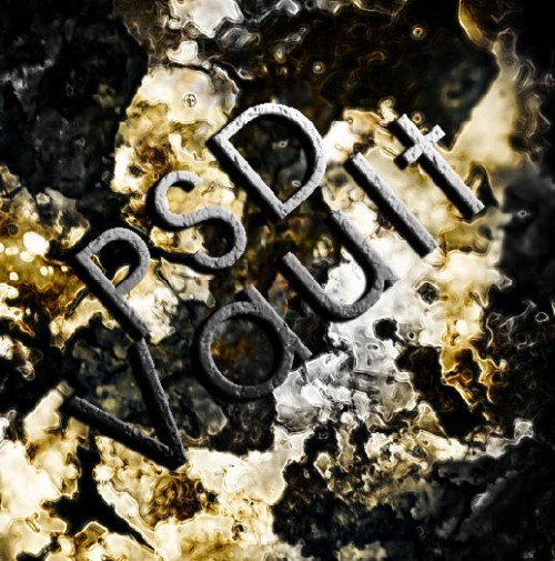 Design a Grunge-Style Abstract Typography with Rusted Metal Texture in Photoshop image 24