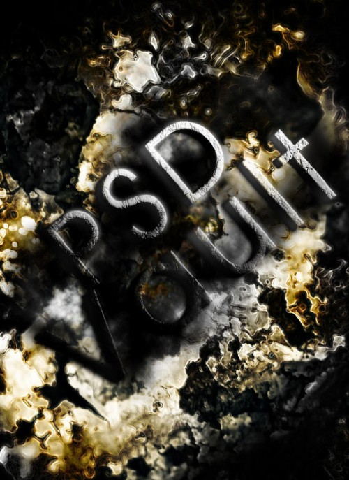 Design a Grunge-Style Abstract Typography with Rusted Metal Texture in Photoshop image 29