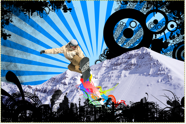 Make Gunge-Vector Style Art Tutorial: Final Result
