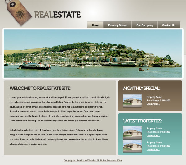 Design a Sleek Real Estate Website image 24