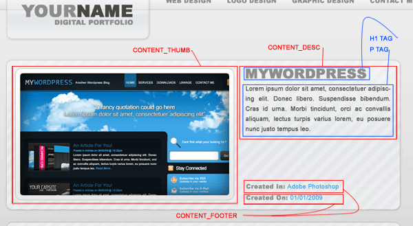 Portfolio Layout #10: Learn To Code It image 7