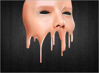 Create a Face Paint Dripping Effect image 12