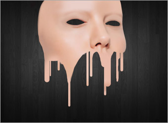 Create a Face Paint Dripping Effect image 7