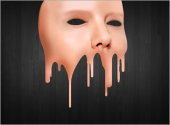 Create a Face Paint Dripping Effect image 9
