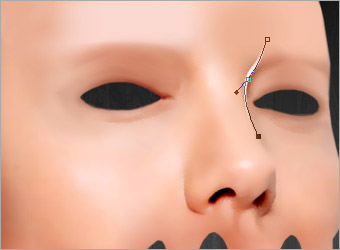 Create a Face Paint Dripping Effect image 10