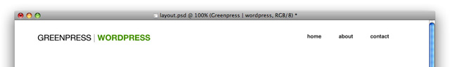 GreenPress WordPress Theme Design image 2