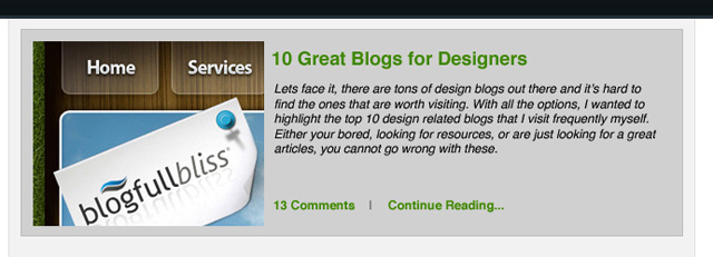 GreenPress WordPress Theme Design image 23
