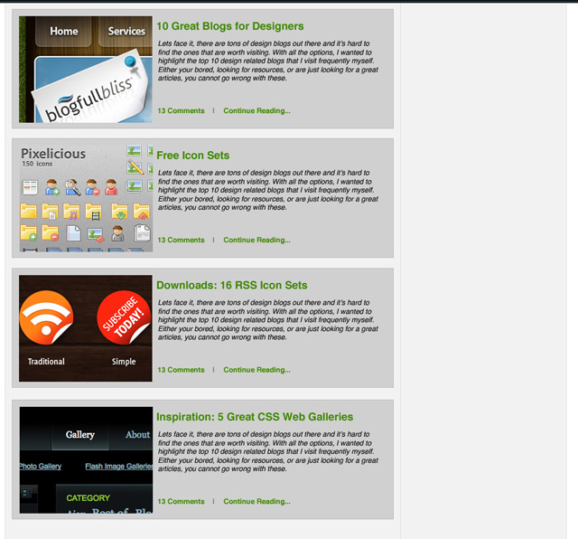 GreenPress WordPress Theme Design image 24
