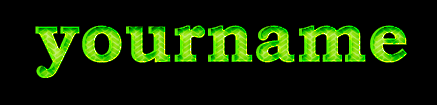 Glossy green Text Effect image 9
