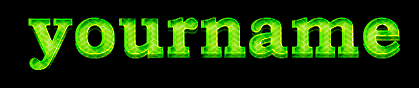 Glossy green Text Effect image 12