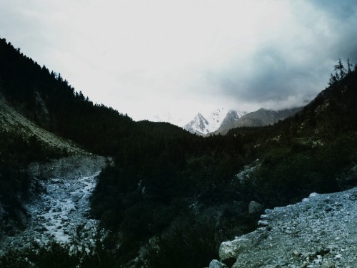Design a Dark and Misty Mountain with Distant City Scene in Photoshop image 8