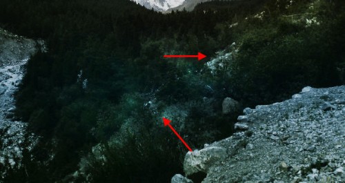 Design a Dark and Misty Mountain with Distant City Scene in Photoshop image 17