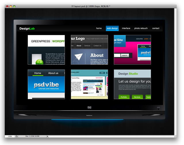 Design Lab TV Styled Layout image 24