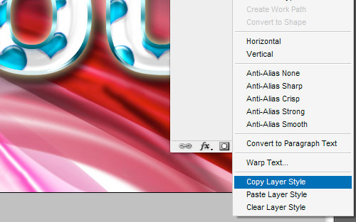 Semitransparent Amorous Text Effect image 16