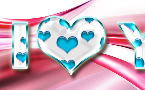 Semitransparent Amorous Text Effect image 18