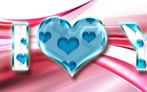 Semitransparent Amorous Text Effect image 24