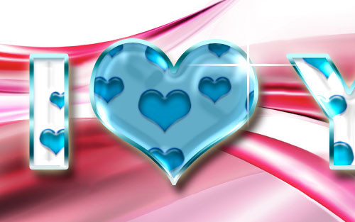 Semitransparent Amorous Text Effect image 27