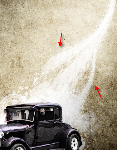 Design a Vintage Car Poster with Grunge Texture, Font and Brushset in Photoshop image 20