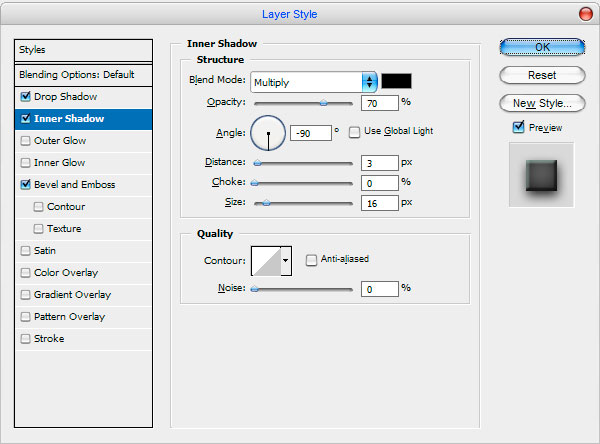 Menu in Techno Style image 10