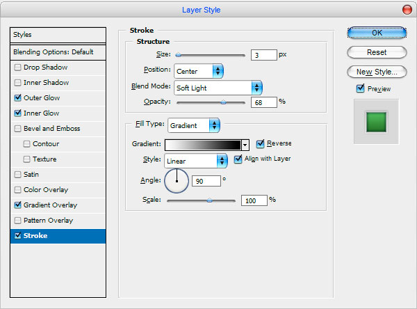 Menu in Techno Style image 19