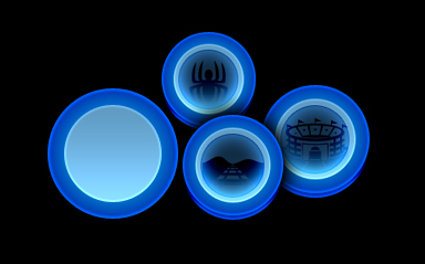 Cool Blue Buttons Tutorial: Final Result