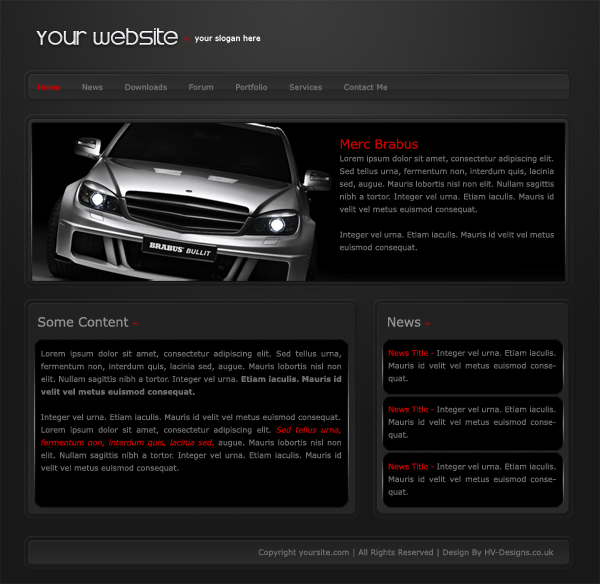Car Layout #4 Tutorial: Final Result