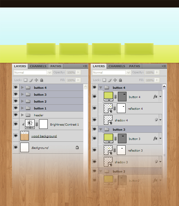 Layout with Wood Background image 16