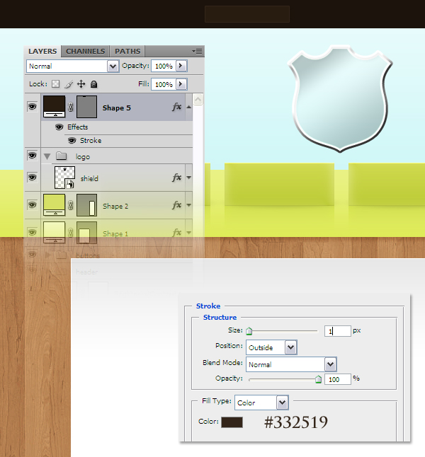 Layout with Wood Background image 21