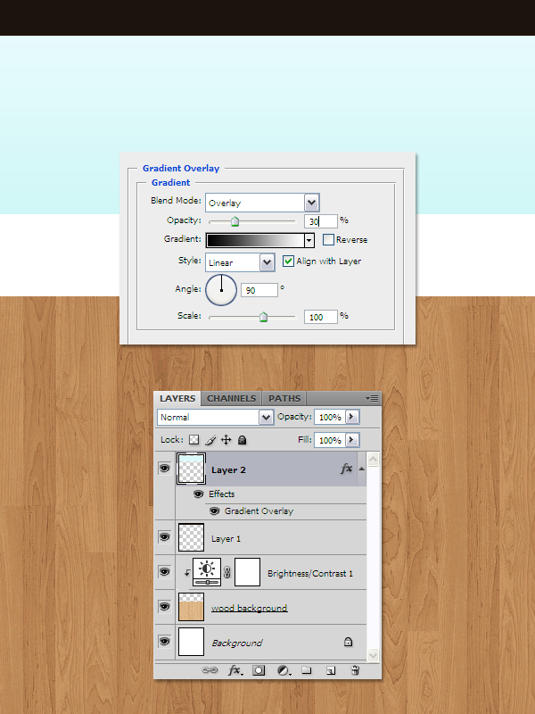 Layout with Wood Background image 5