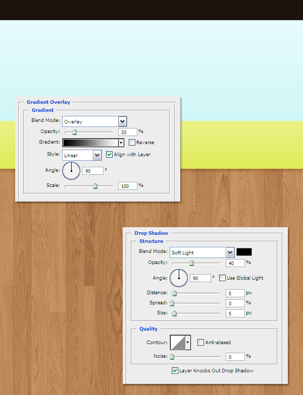 Layout with Wood Background image 6