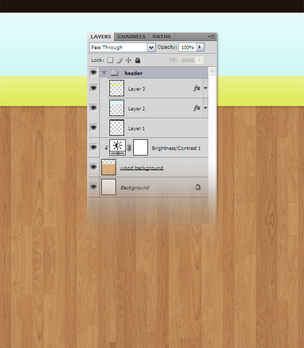 Layout with Wood Background image 7