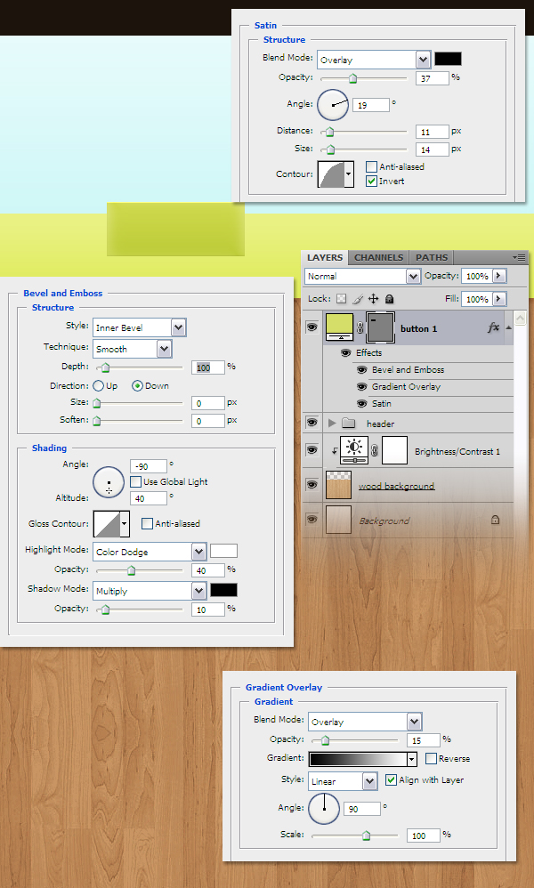 Layout with Wood Background image 8