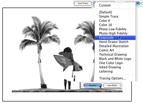 Quick Logos with Live Trace in Adobe Illustrator image 2