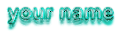 Water Drip Text Effect Tutorial: Final Result